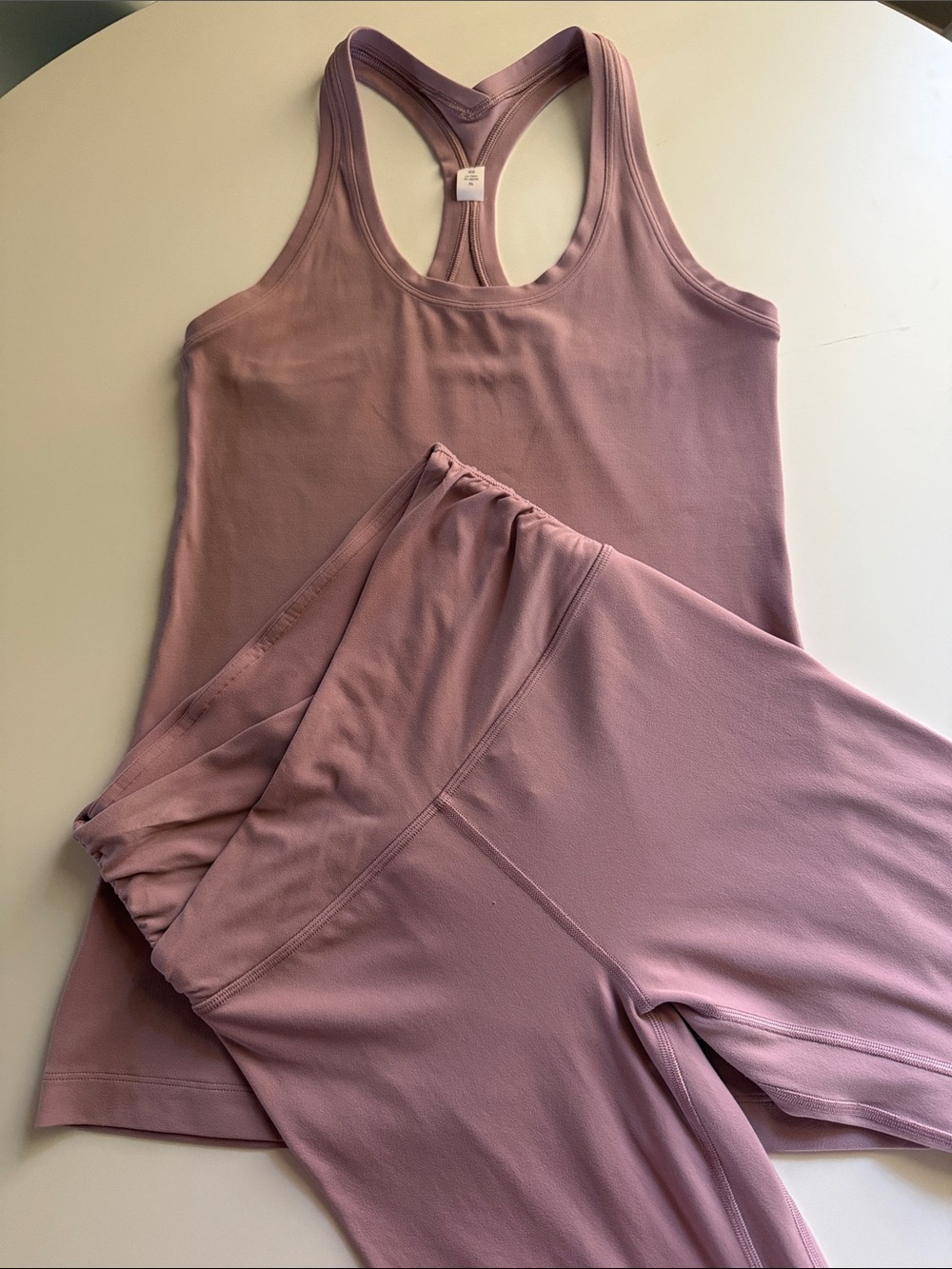lululemon athletica Align Cross Waist 21" High Rise Legging Dusty Mauve 21" Sz 6 - Picture 15 of 15